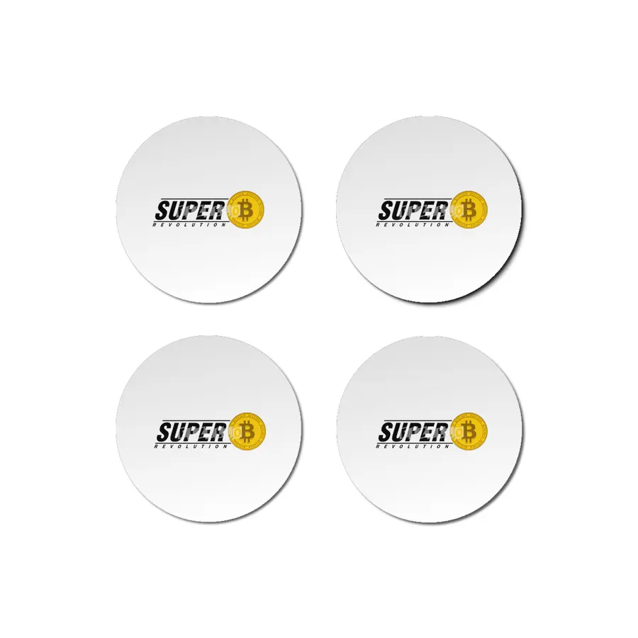Super Revolution Bitcoin Bardak Altlığı