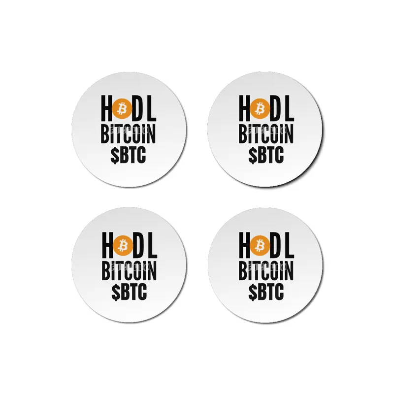 Bitcoin Hodl Bardak Altlığı