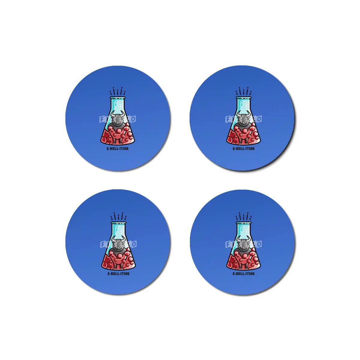 Ebullition Chemistry Pun Bardak Altlığı