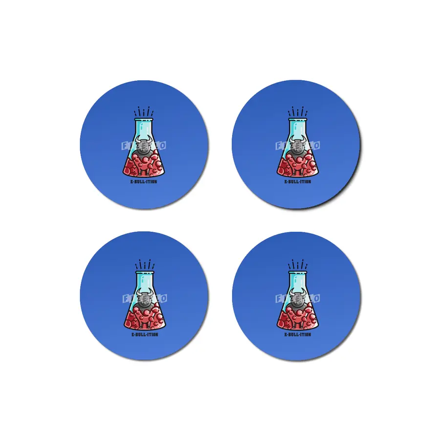 Ebullition Chemistry Pun Bardak Altlığı