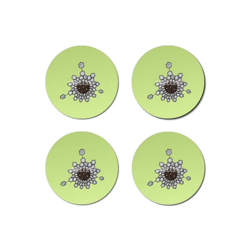 Organic Chemistry Aromatic Structure Space Stars Bardak Altlığı