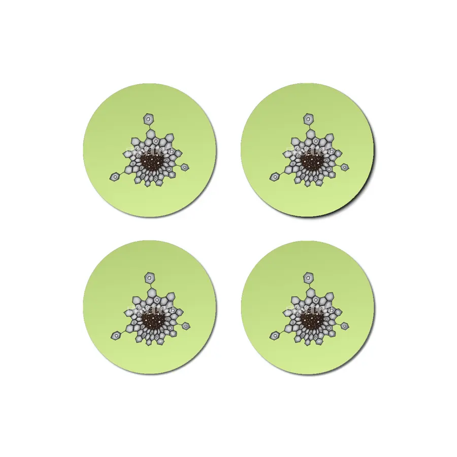 Organic Chemistry Aromatic Structure Space Stars Bardak Altlığı