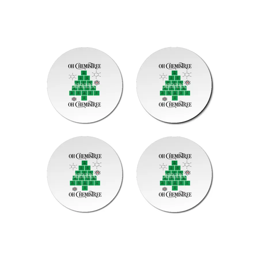 Chemistry Ugy Christmas Sweater Bardak Altlığı