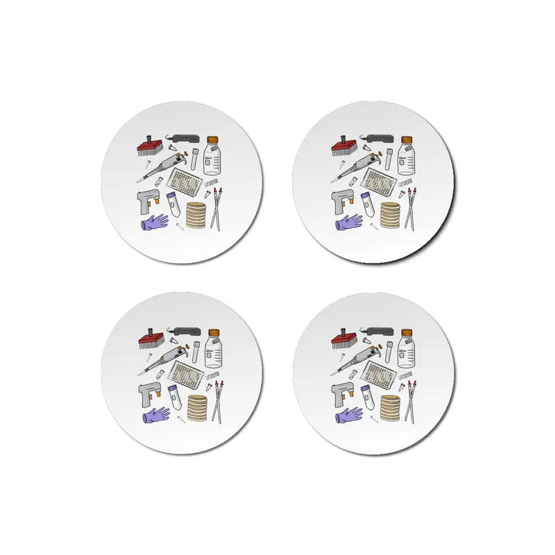 Tools of the Trade - Microbiology - APARREL Bardak Altlığı