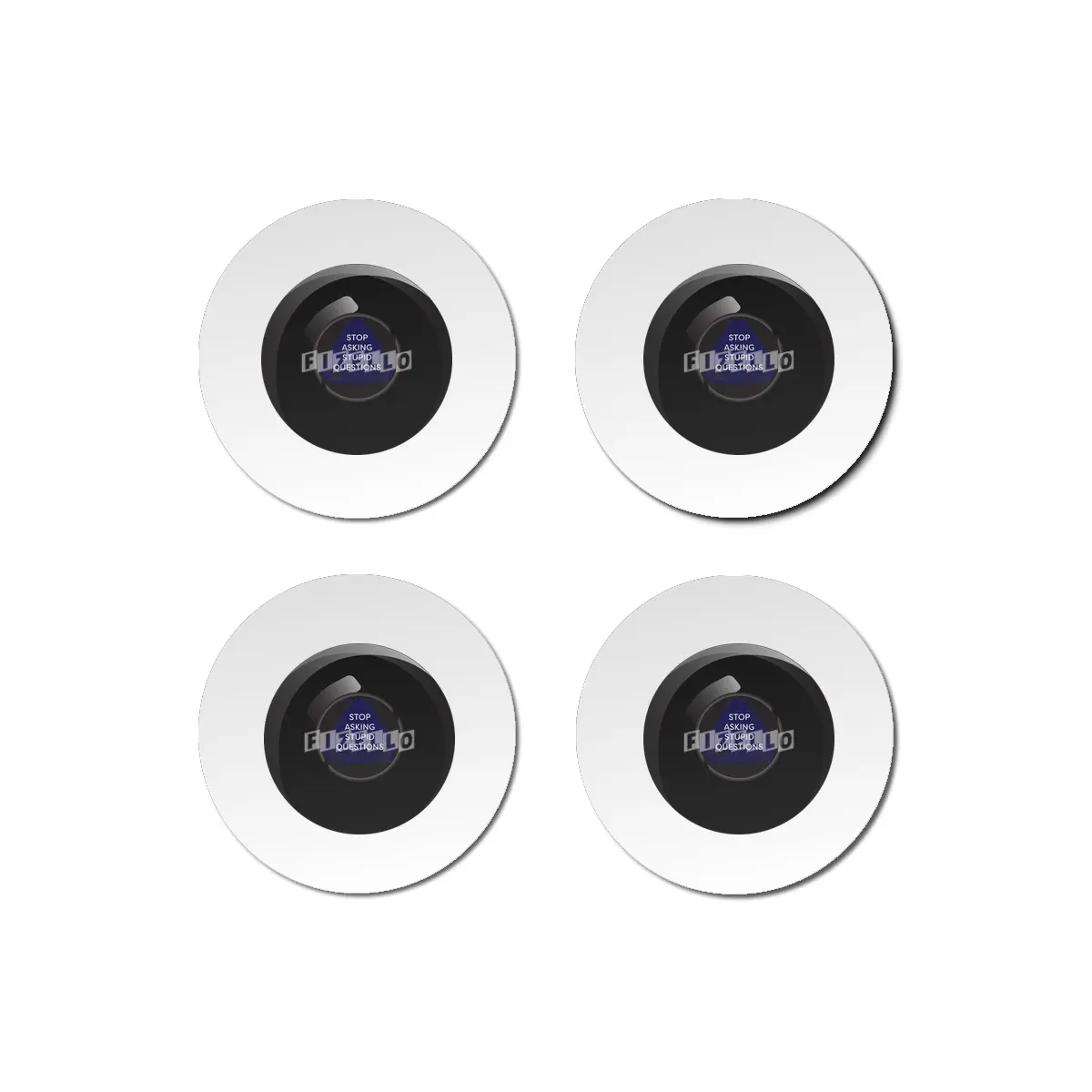 Sarcastic Magic 8 Ball Bardak Altlığı