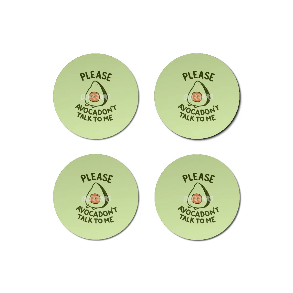 Avocadon't Bardak Altlığı
