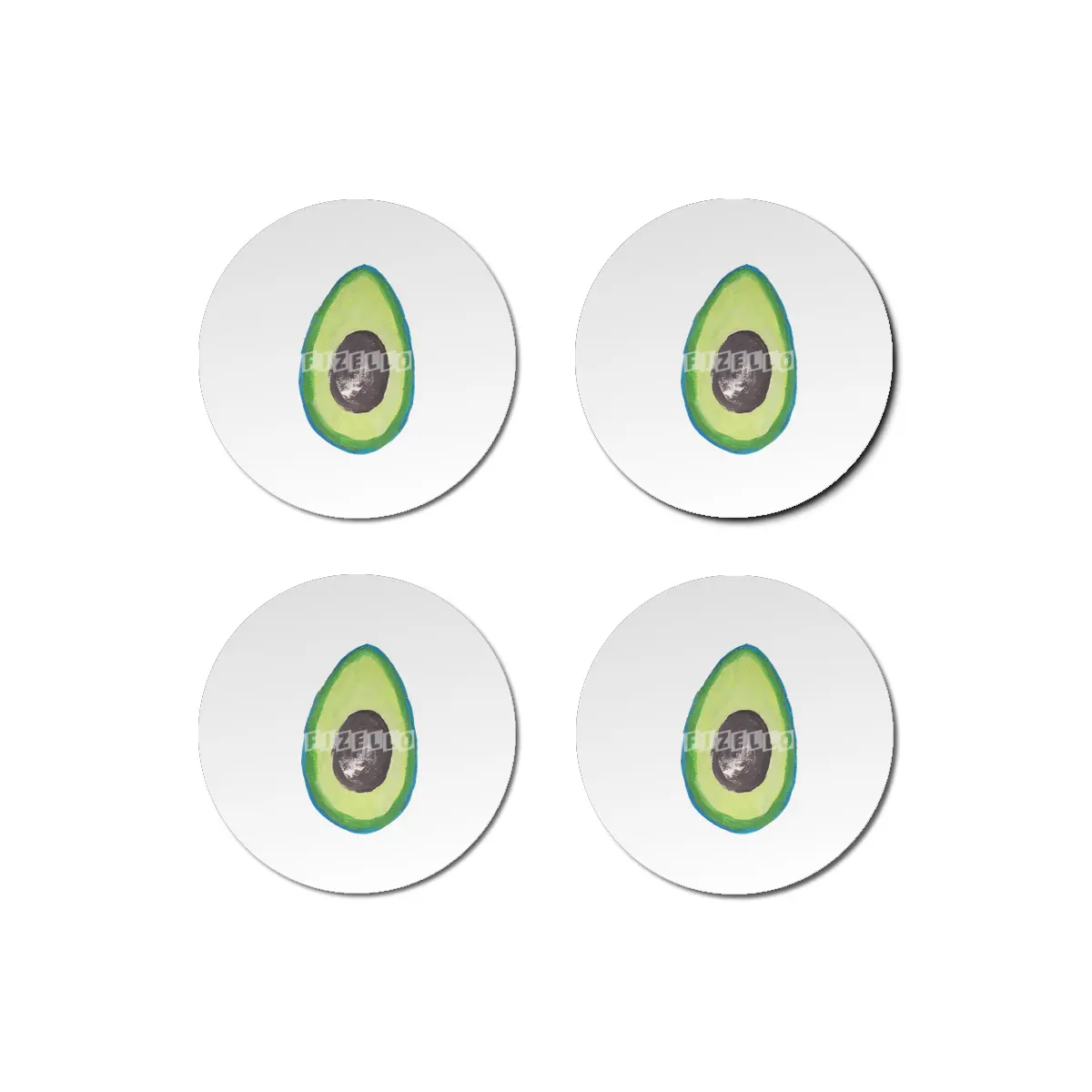 Avocado Bardak Altlığı