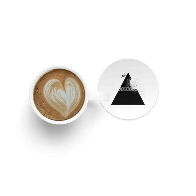 Apple pyramid Bardak Altlığı