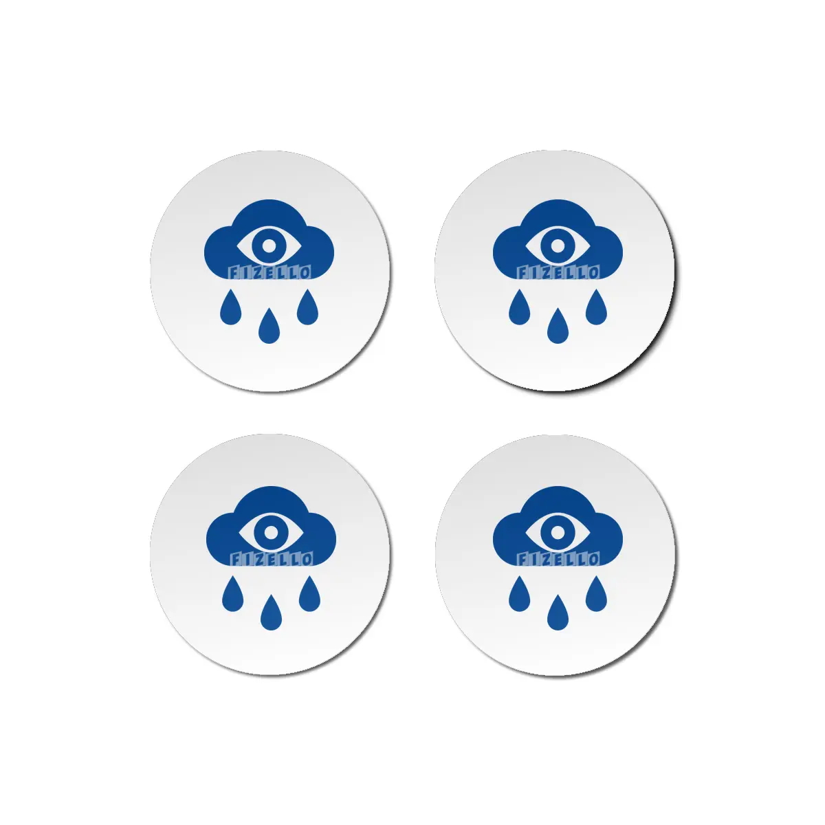 Eye Cloud Bardak Altlığı