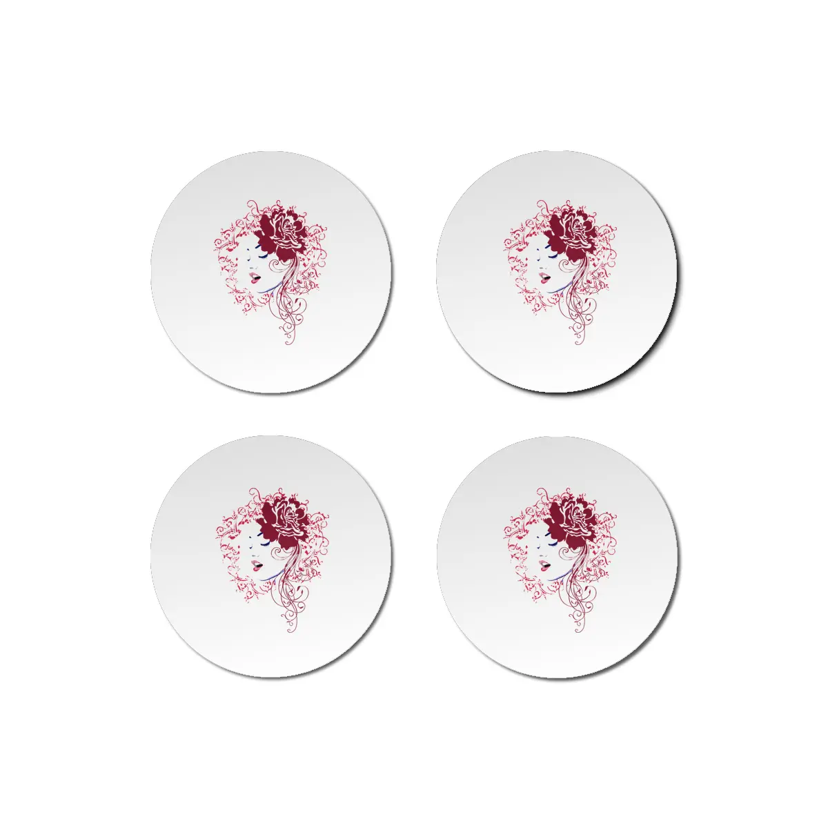 Red Rose Bardak Altlığı