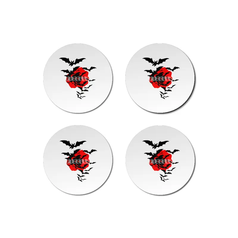 Bat Rose Bardak Altlığı