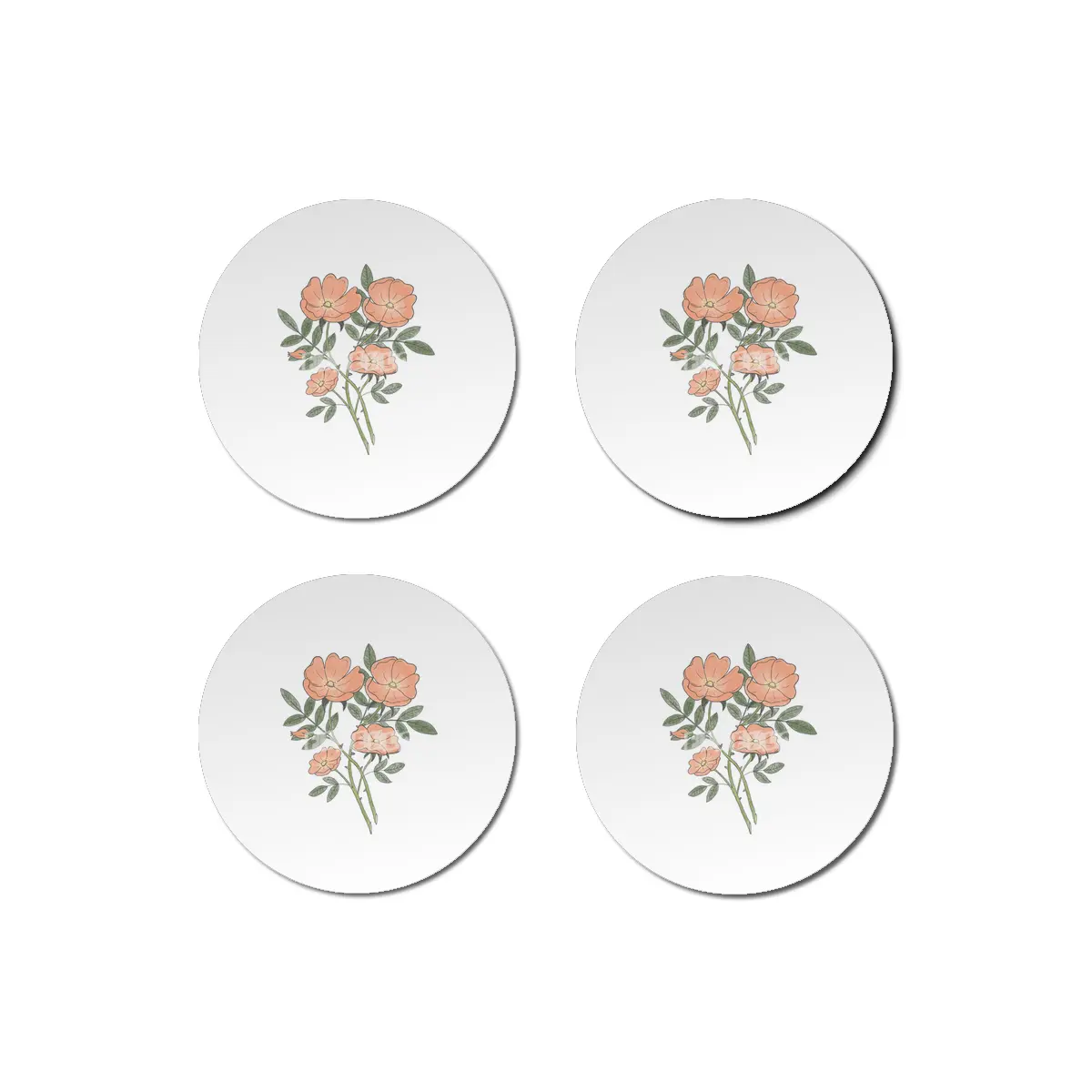 Briar Rose Bardak Altlığı