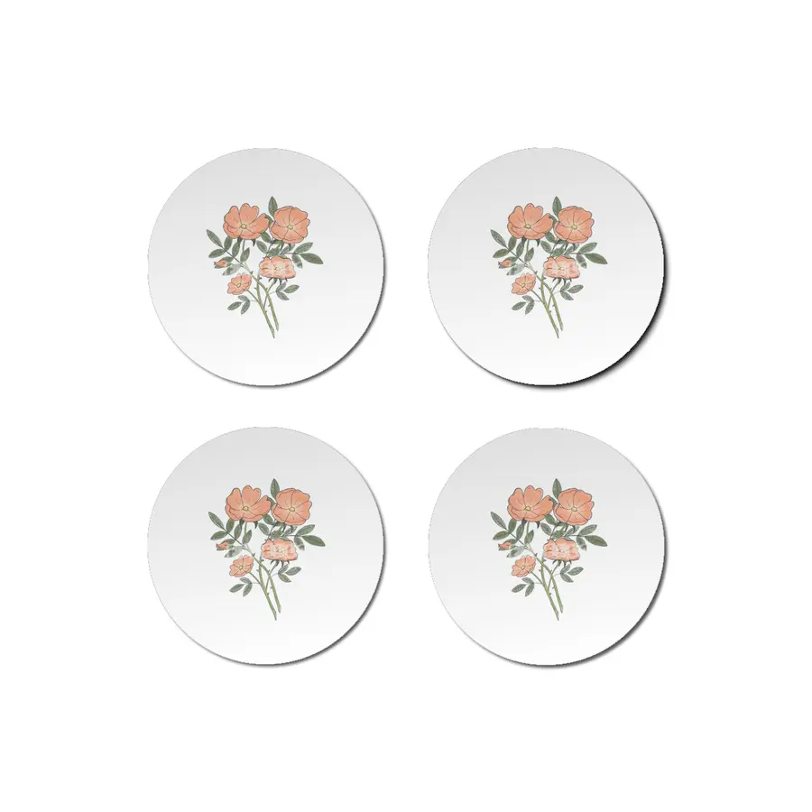Briar Rose Bardak Altlığı