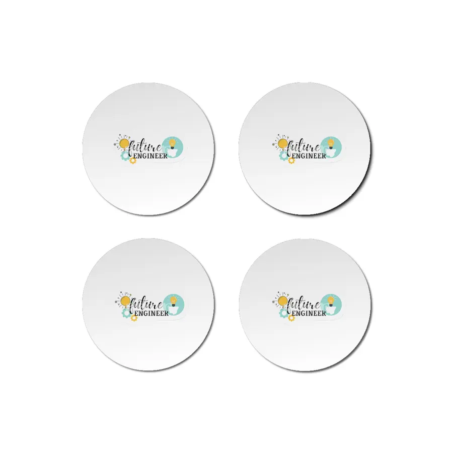 Future Engineer Sticker Bardak Altlığı