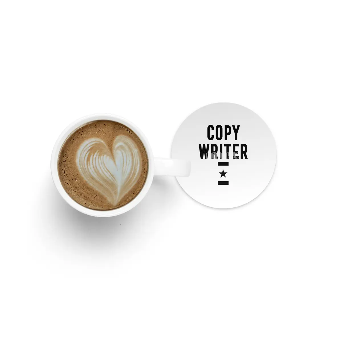 Copy Writer Job Title Gift Bardak Altlığı