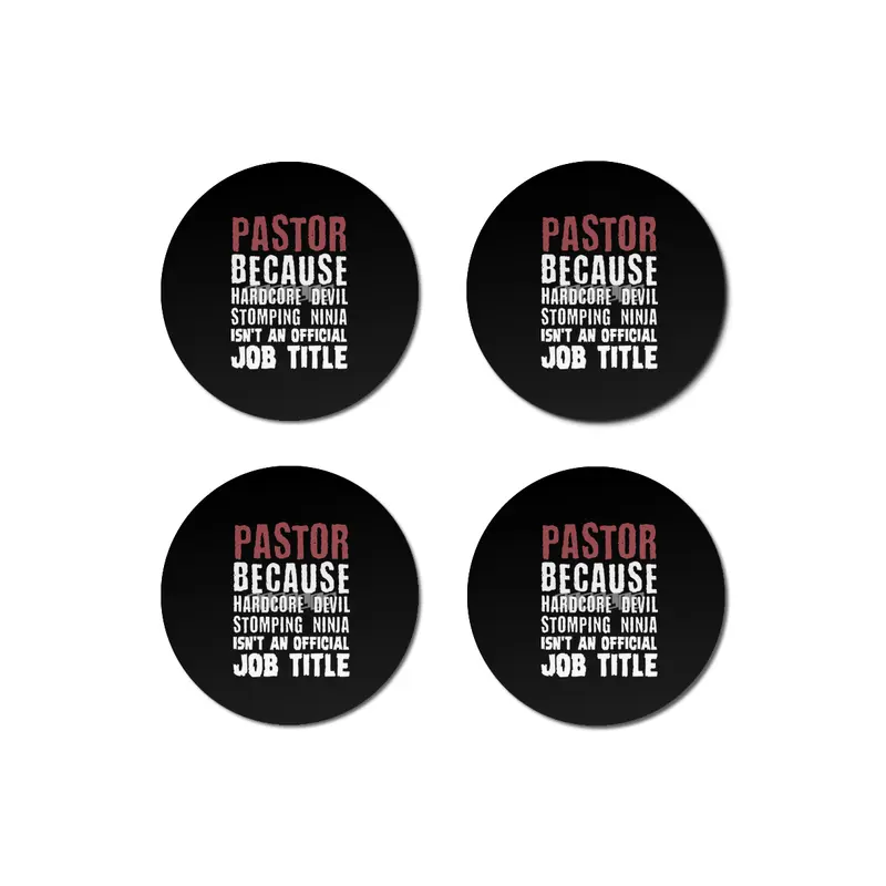 pastor because hardcore devil stomping ninja isnt an official job title farmer Bardak Altlığı