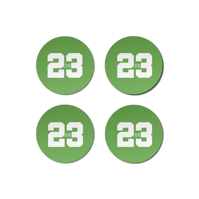 White Number 23 Bardak Altlığı