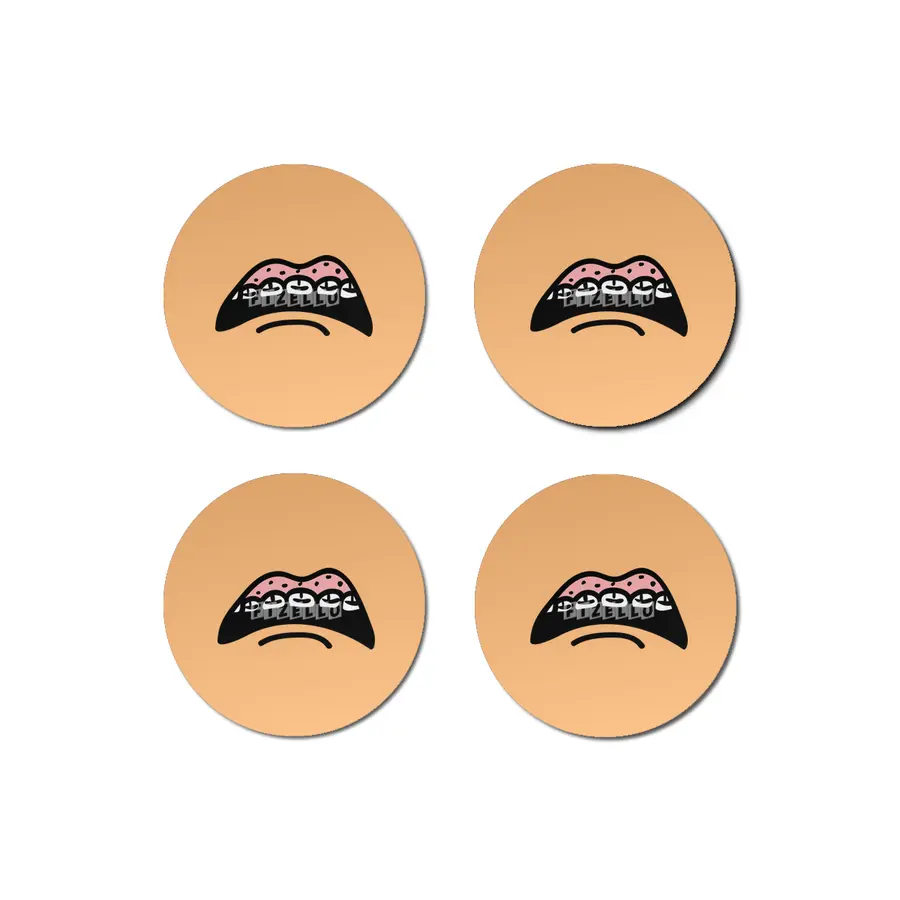 Buttheat mouth mask Bardak Altlığı