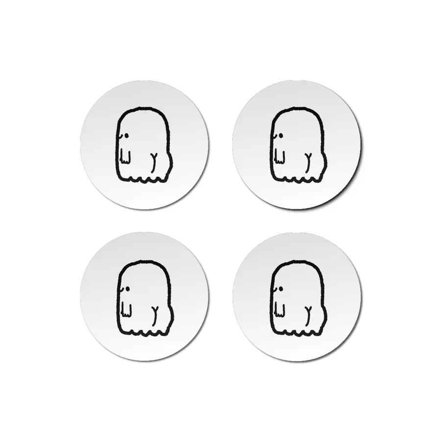 Boo-ty (Black) Bardak Altlığı