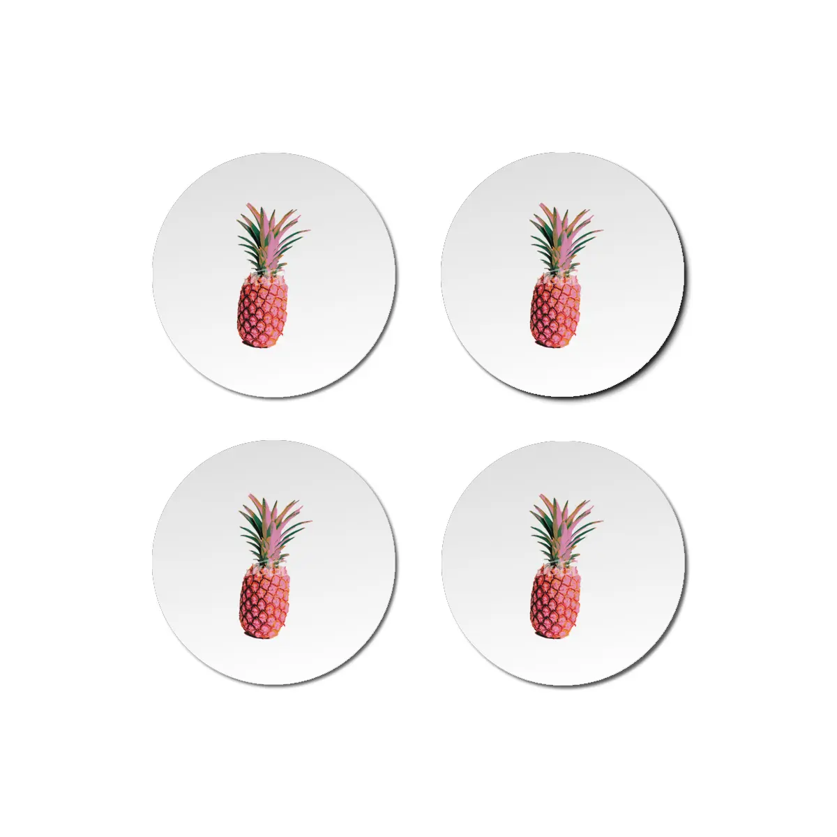 Lonely PiNK PiNeapple Bardak Altlığı