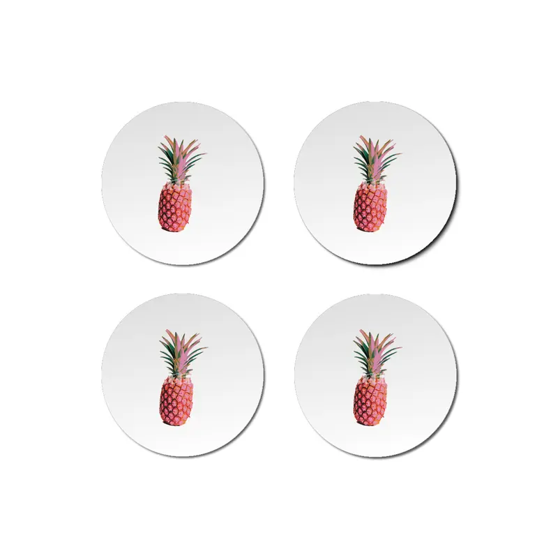 Lonely PiNK PiNeapple Bardak Altlığı