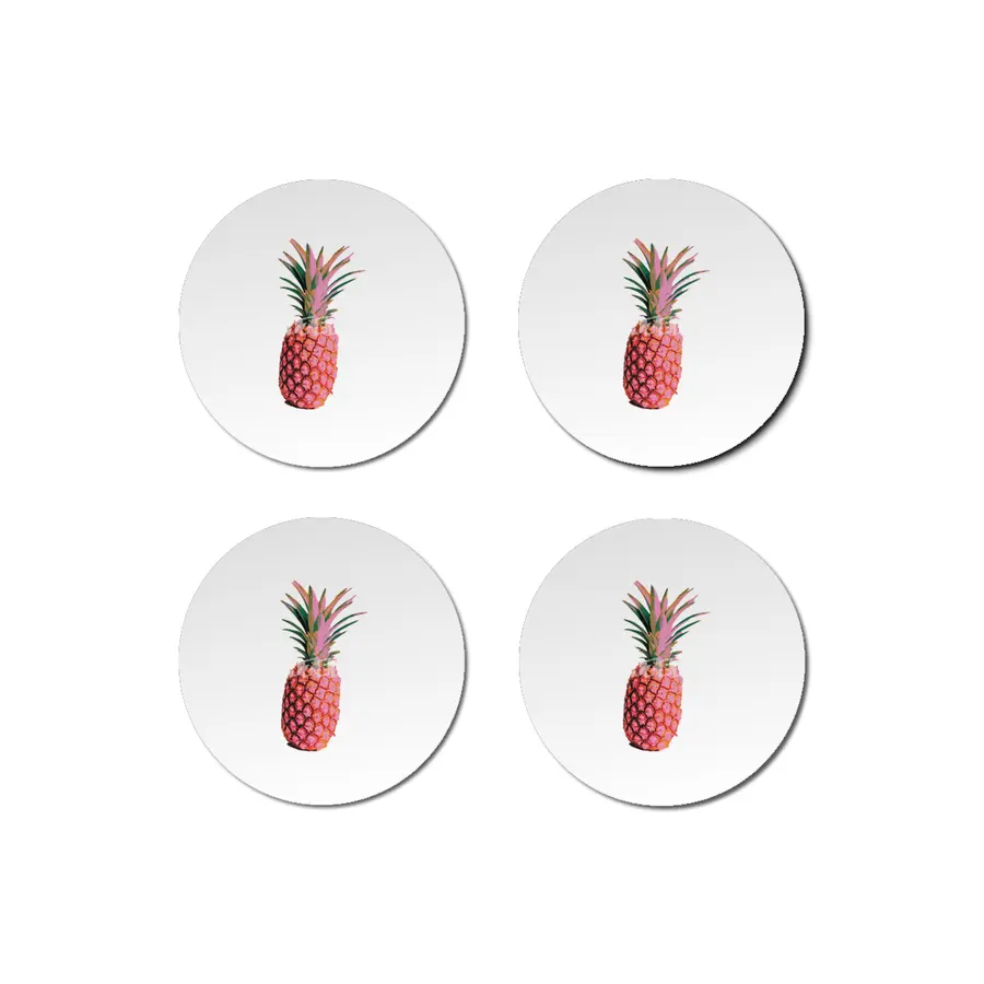 Lonely PiNK PiNeapple Bardak Altlığı