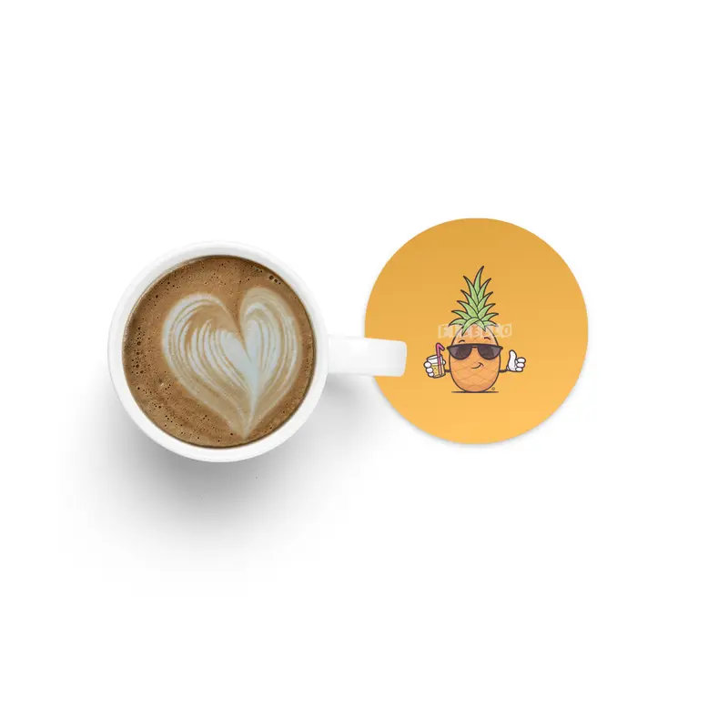 Cool Pineapple Bardak Altlığı