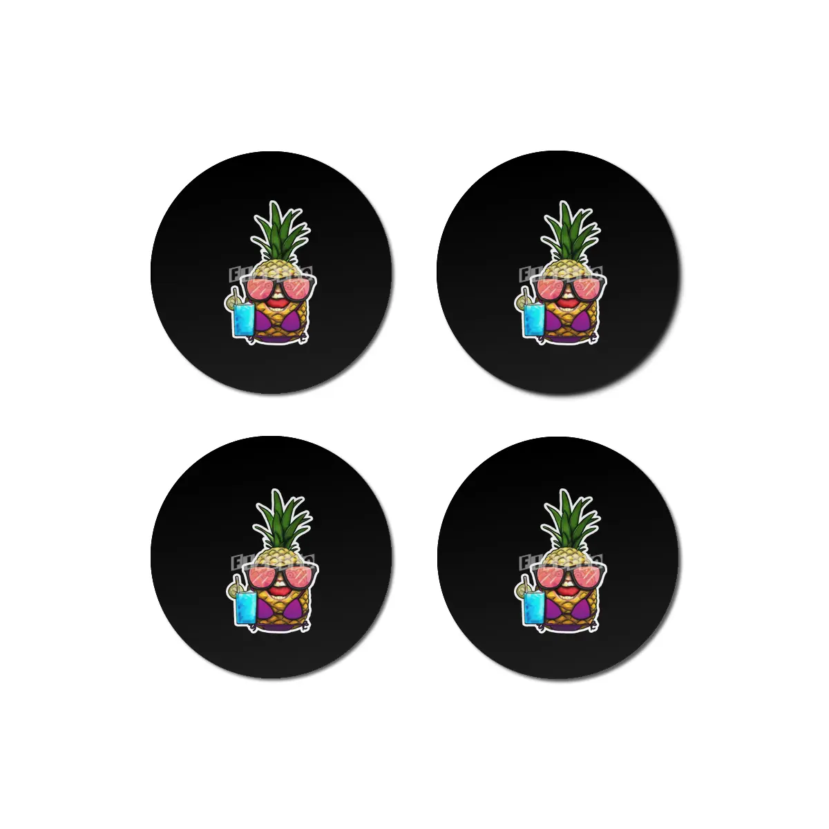 Casual Pineapple Bardak Altlığı