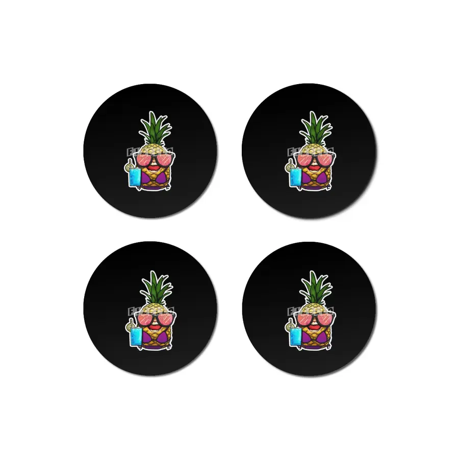 Casual Pineapple Bardak Altlığı