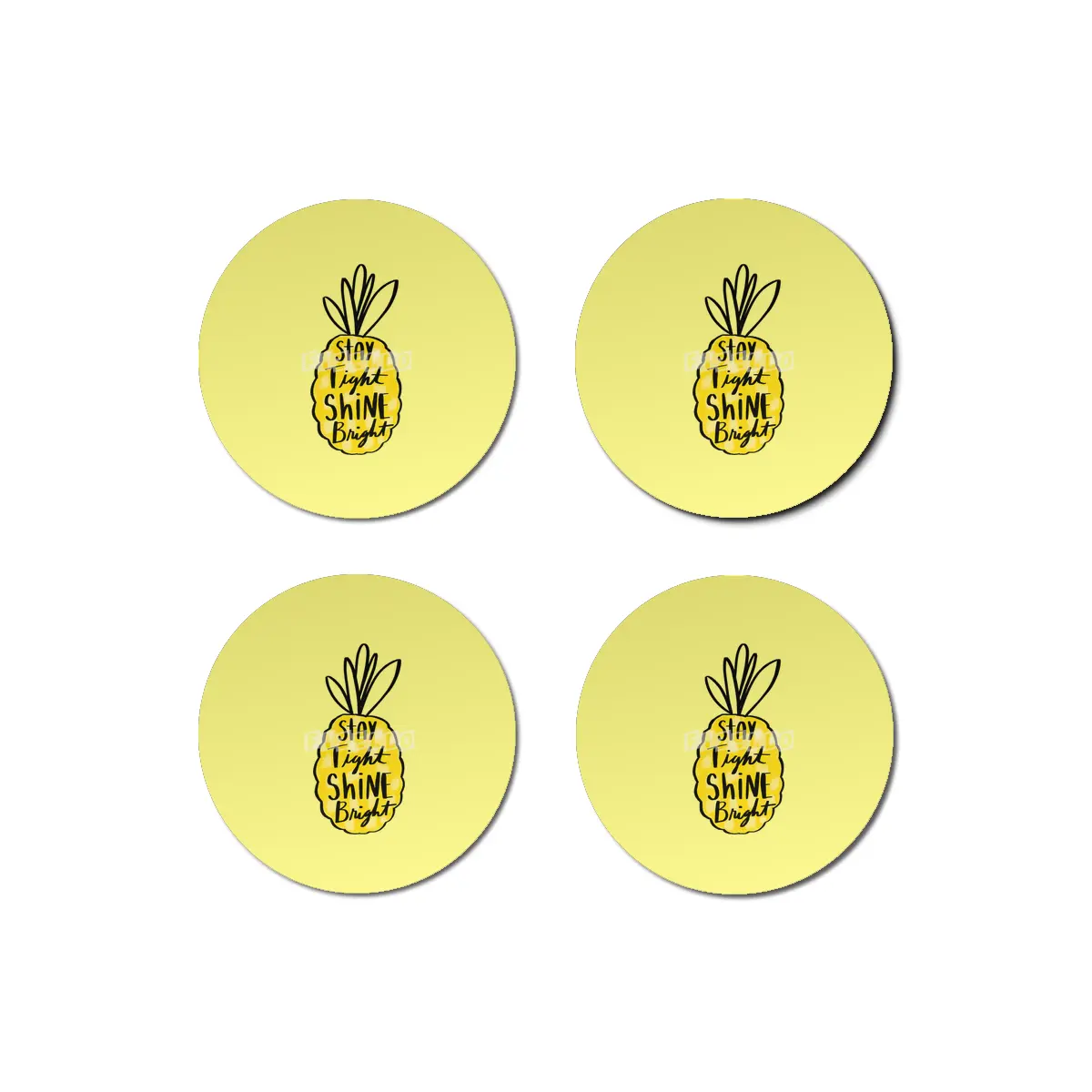 Pineapple Bardak Altlığı