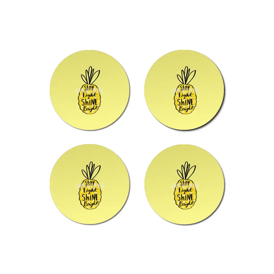Pineapple Bardak Altlığı