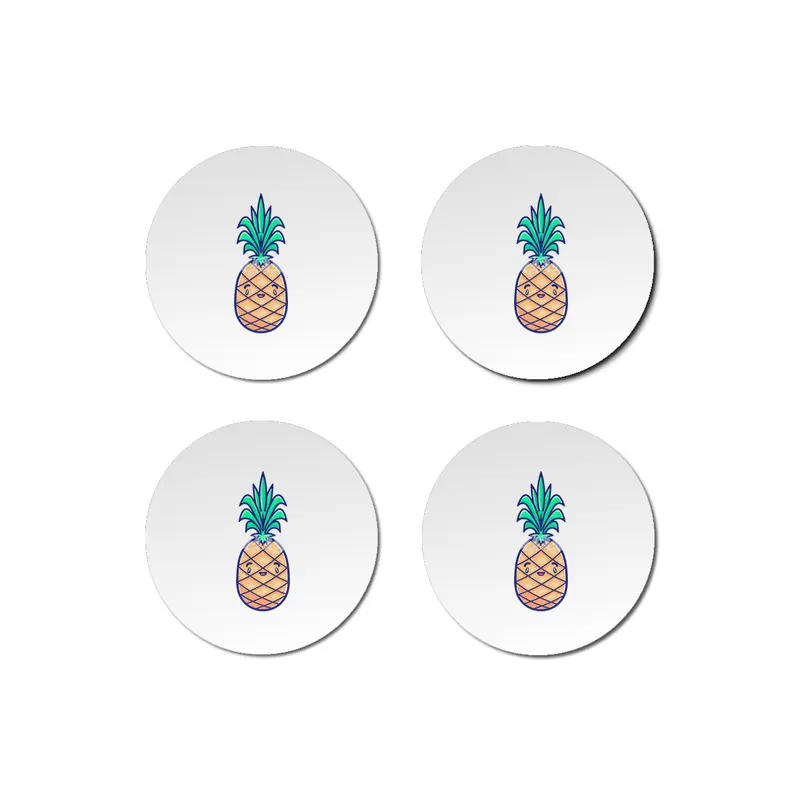 Tropicana Sticker Collection – Pineapple Bardak Altlığı