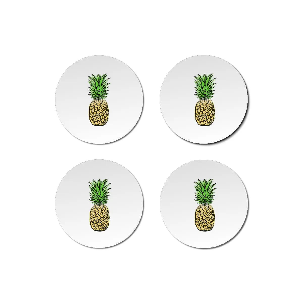 Pineapple Bardak Altlığı