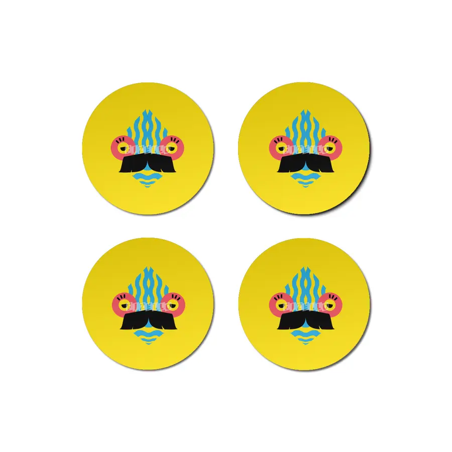 FishMustache Bardak Altlığı