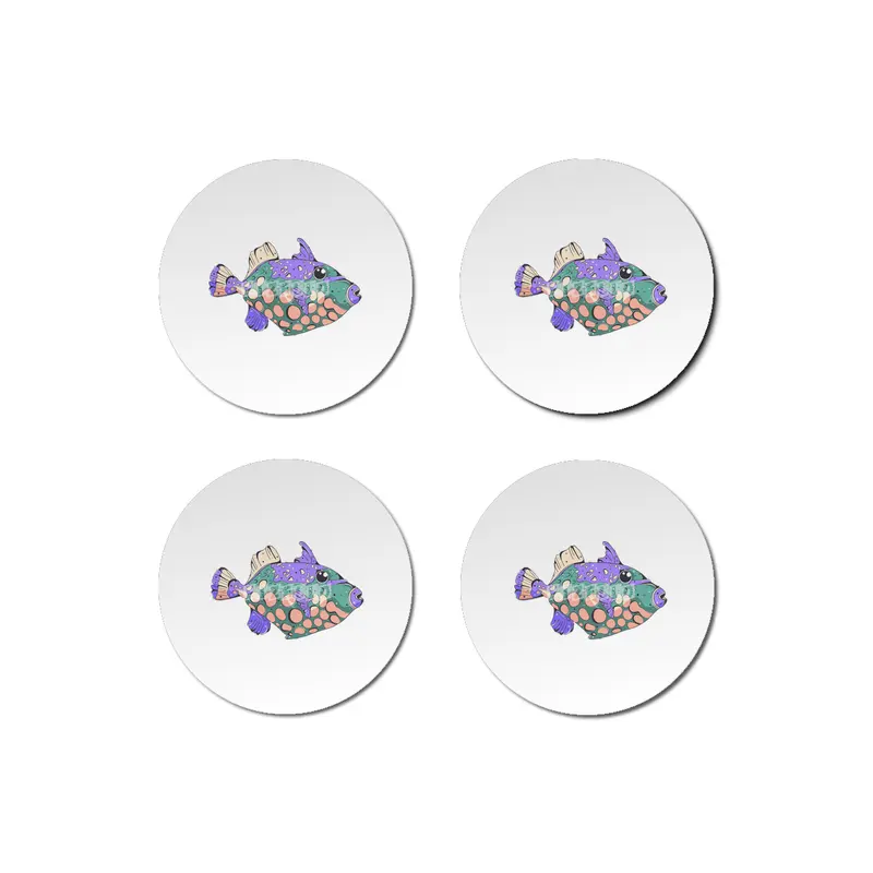 Clown Triggerfish Bardak Altlığı