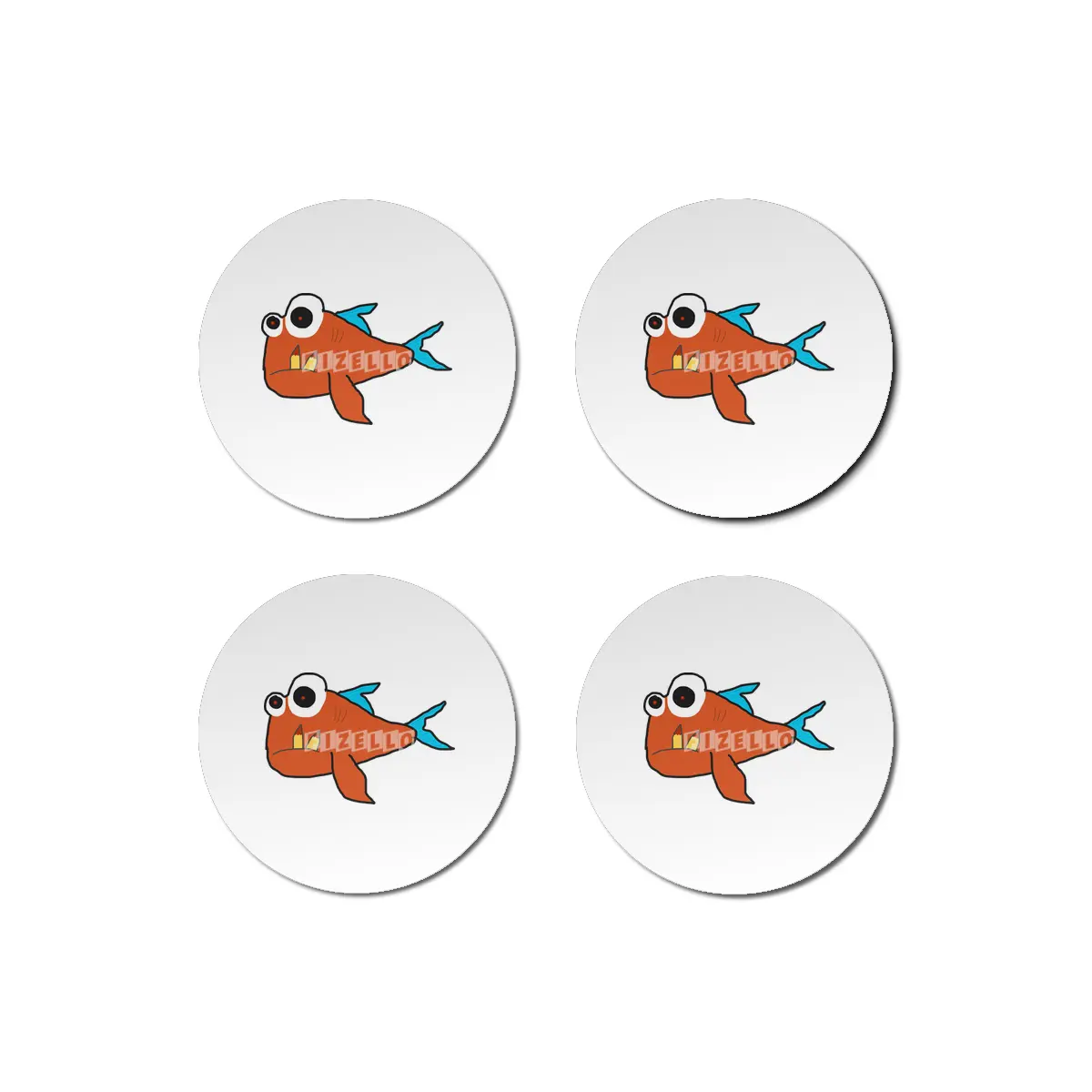 Trusty fish Bardak Altlığı