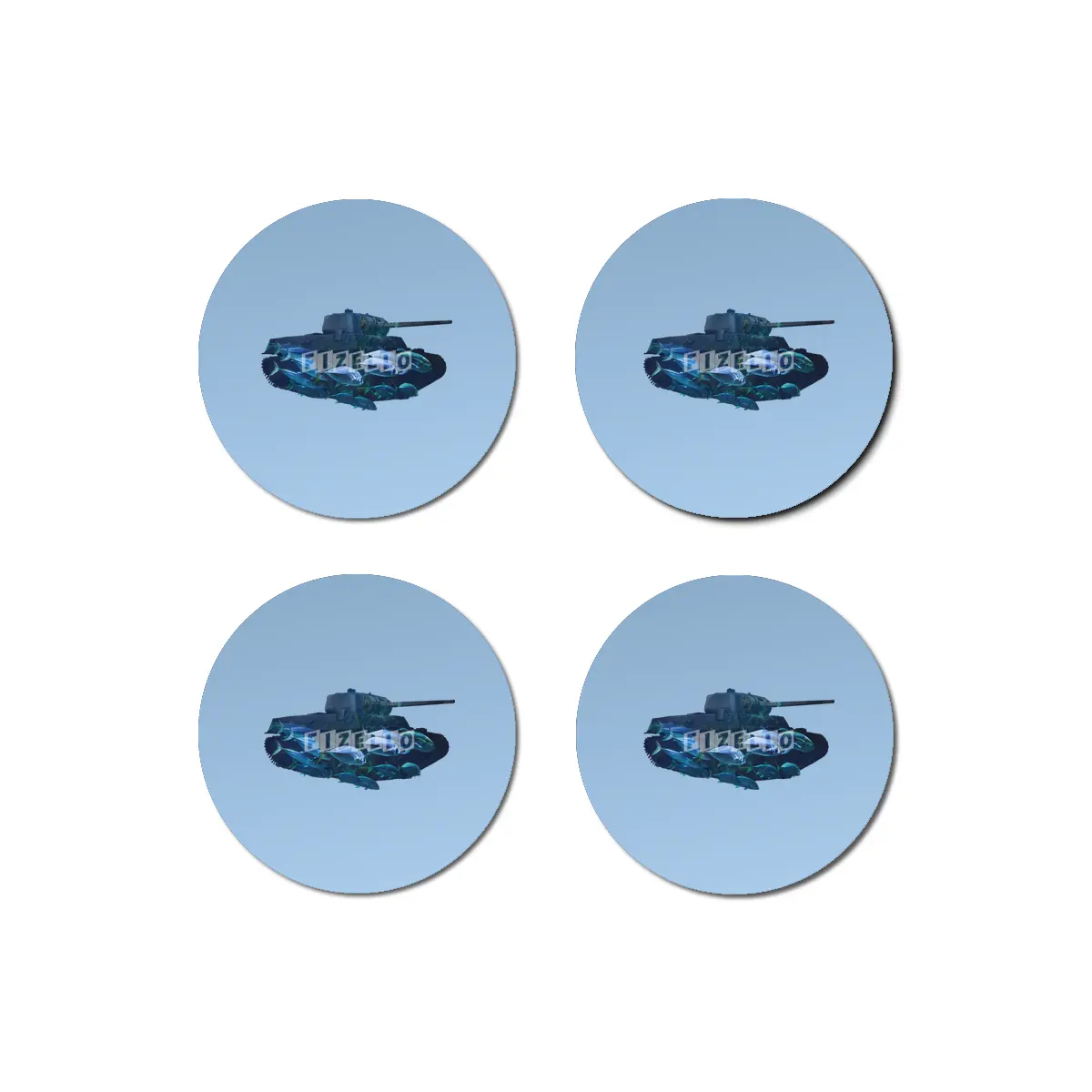 Fish Tank Bardak Altlığı
