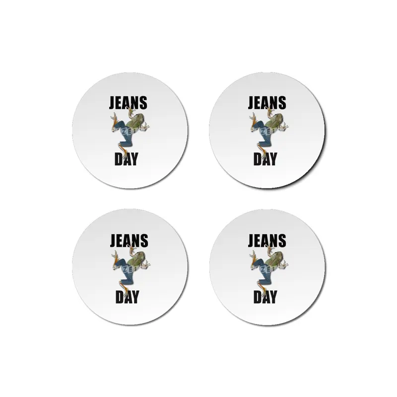 JEANS DAY (frog) Bardak Altlığı