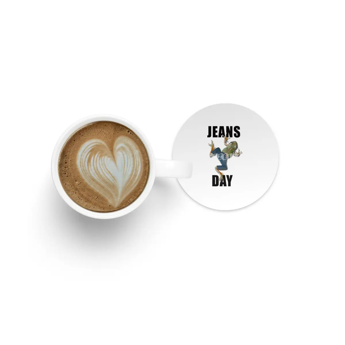 JEANS DAY (frog) Bardak Altlığı