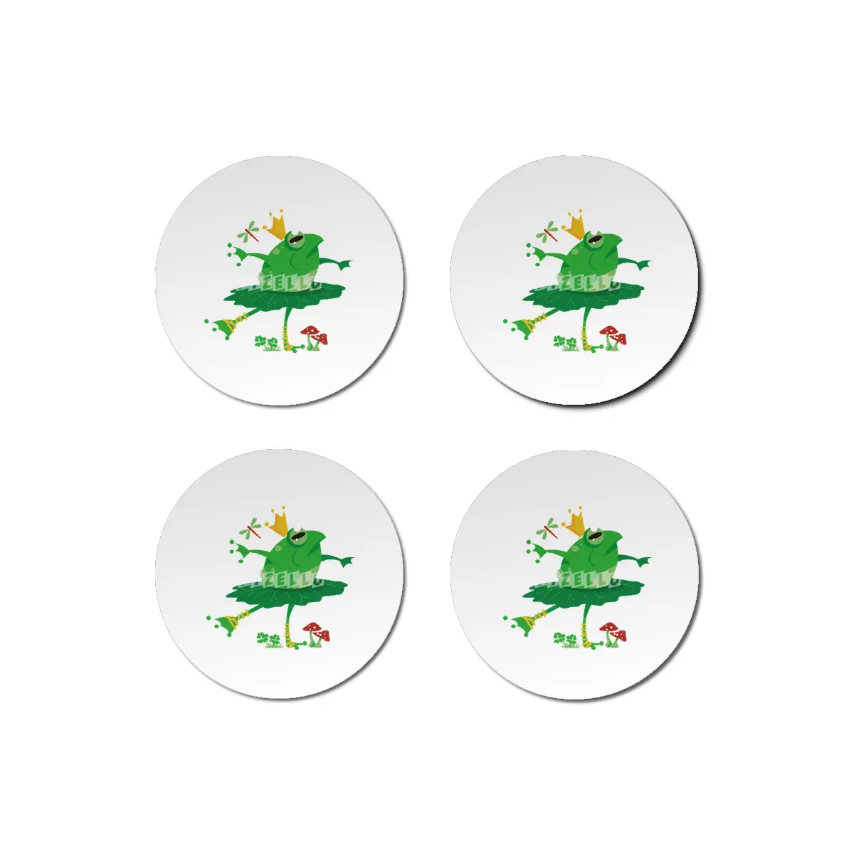 Ballet frog Bardak Altlığı