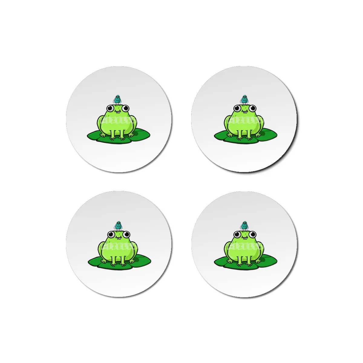 Frog n fly Bardak Altlığı