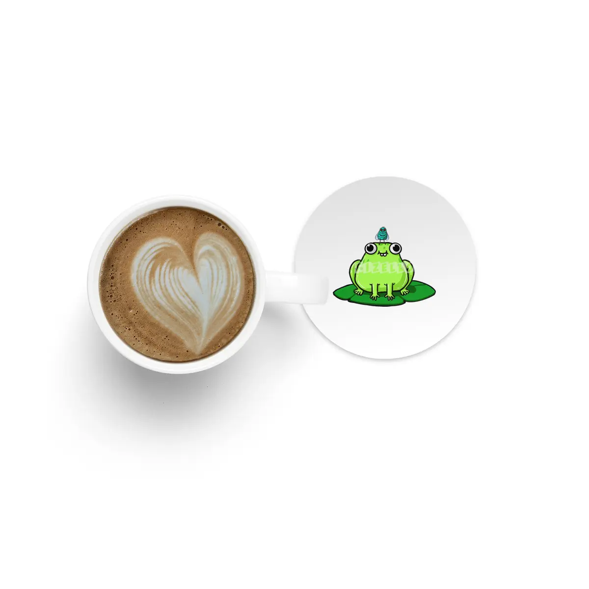Frog n fly Bardak Altlığı