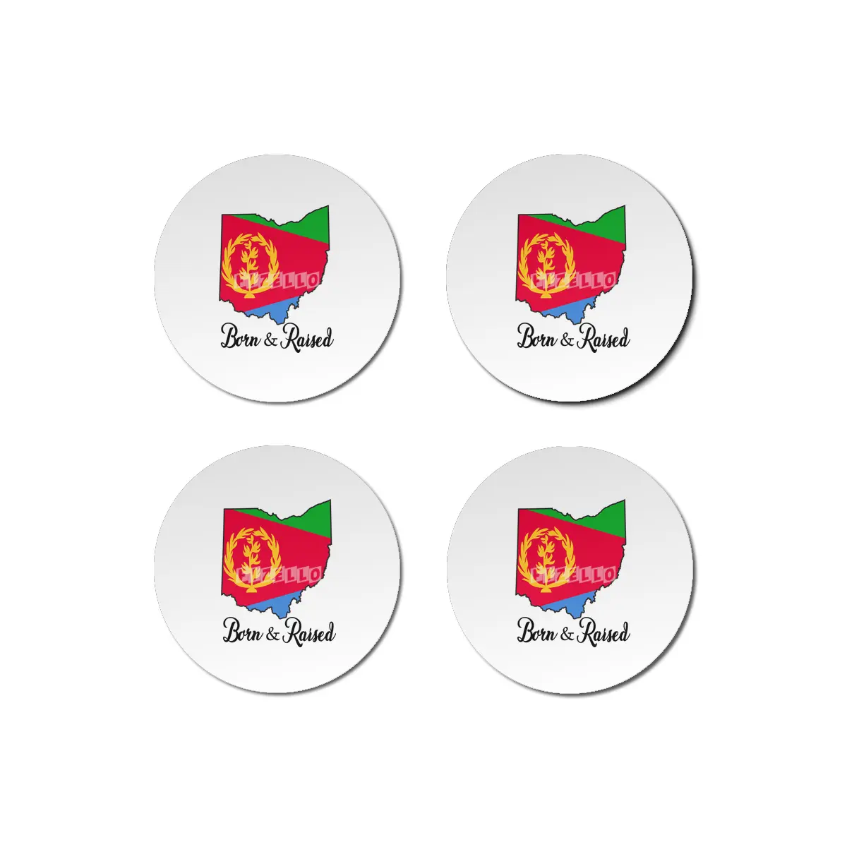 Born in Eritrea Raised in Ohio Bardak Altlığı