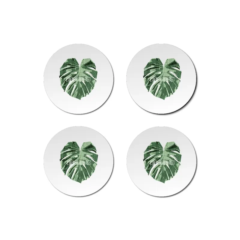 Monstera Love Bardak Altlığı