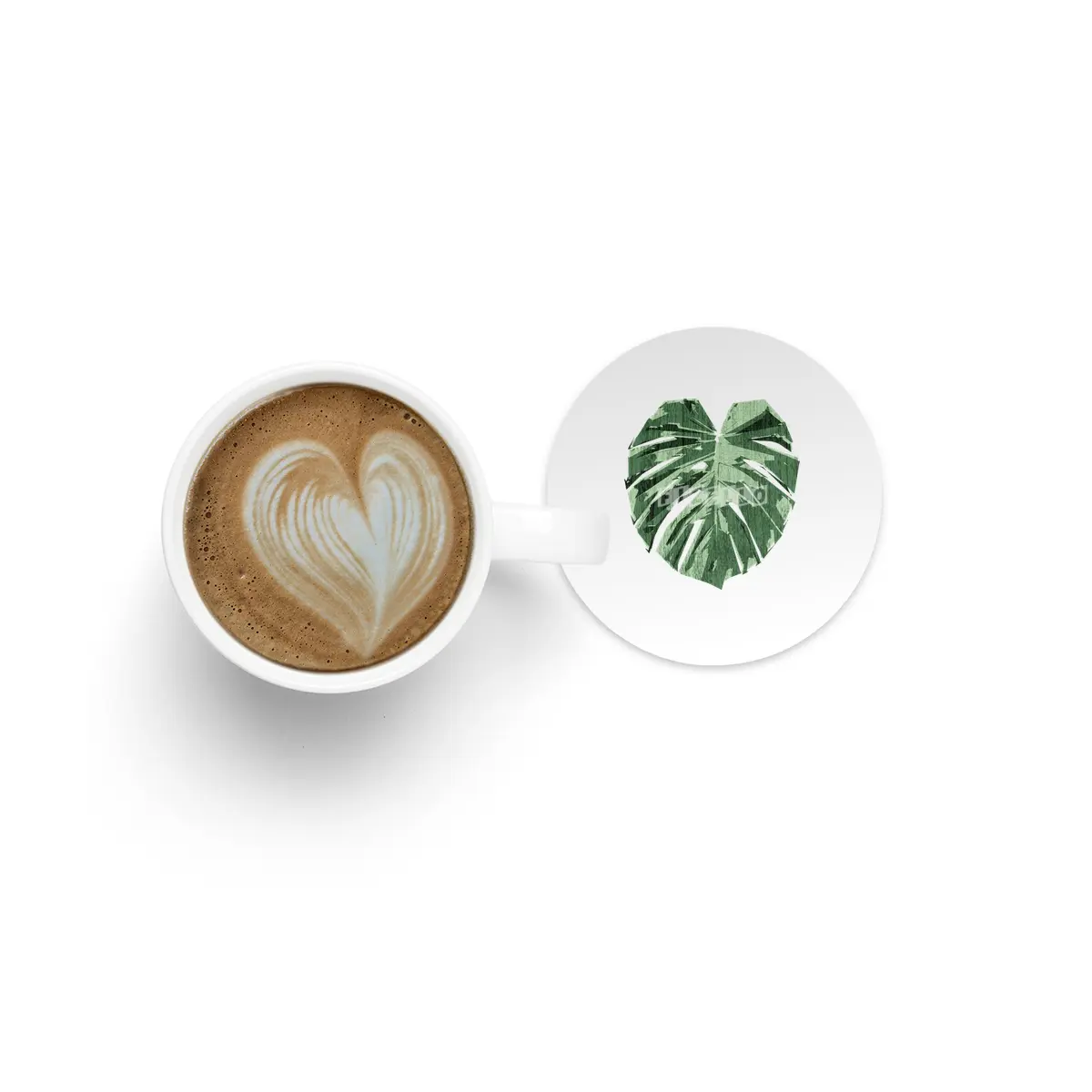 Monstera Love Bardak Altlığı