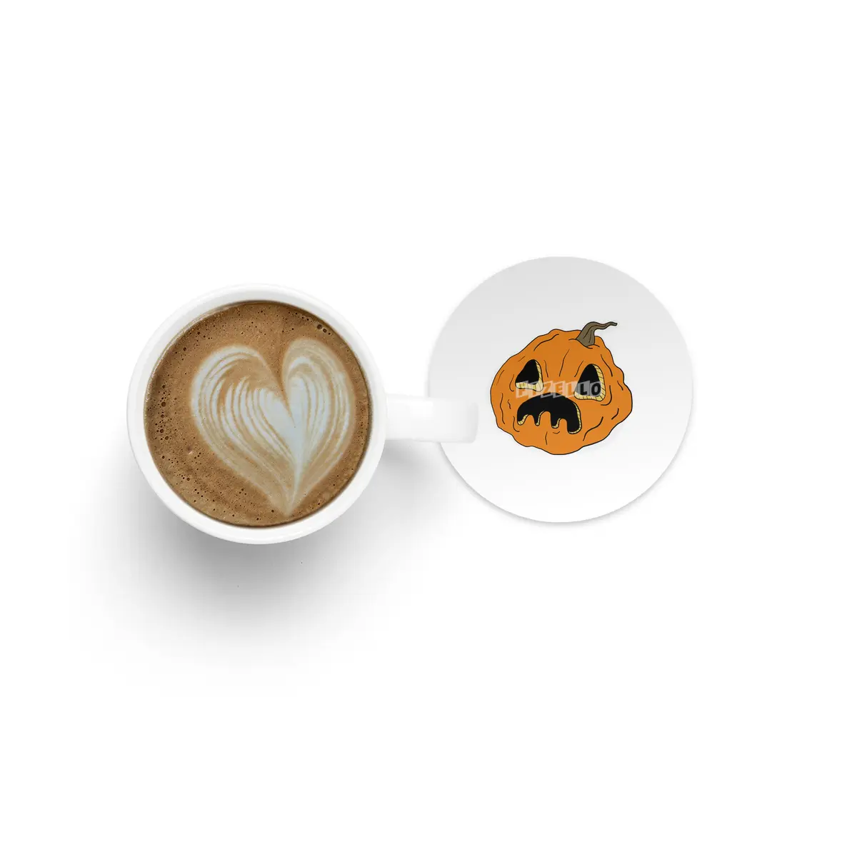 Clark the pumpkin Bardak Altlığı