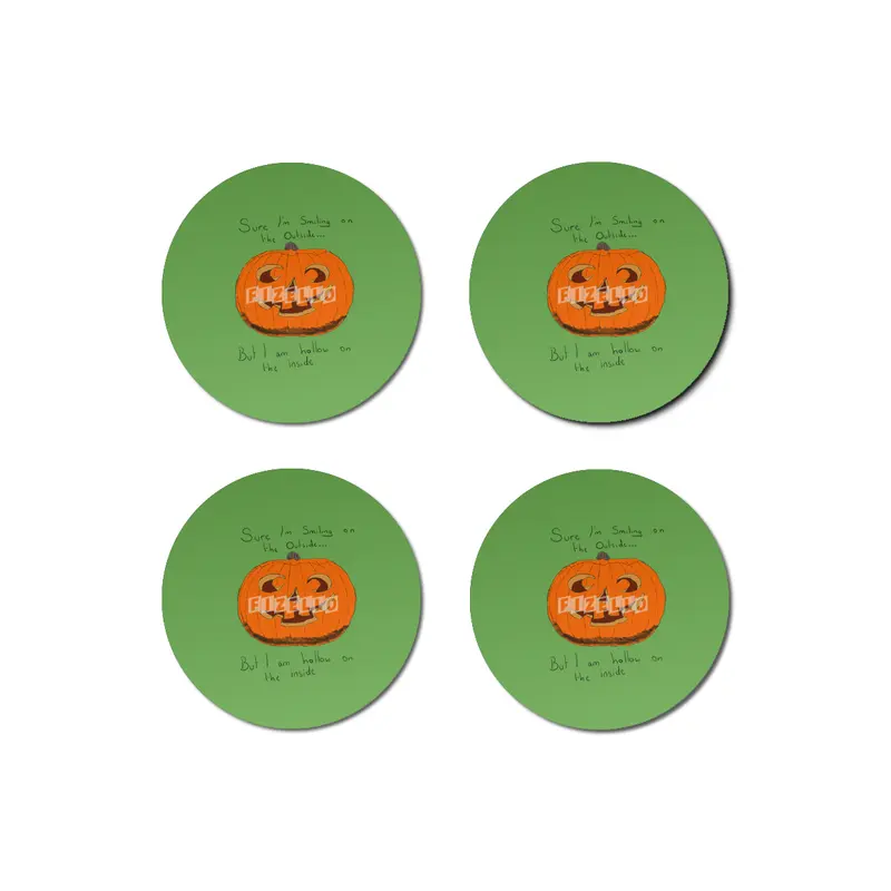 Hollow Pumpkin Bardak Altlığı
