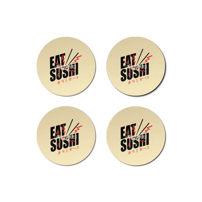 Eat sushi Bardak Altlığı