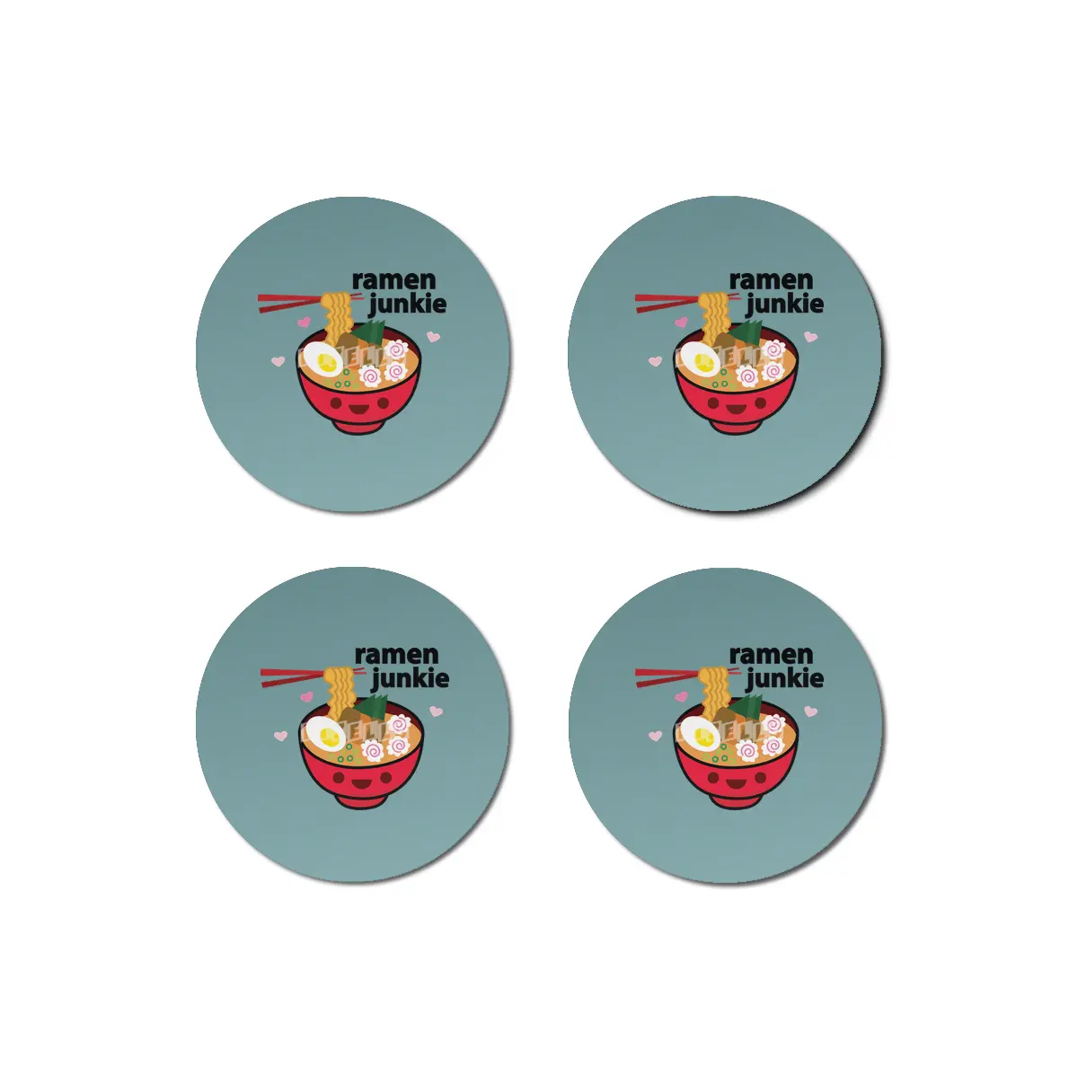 Ramen Junkie Bardak Altlığı