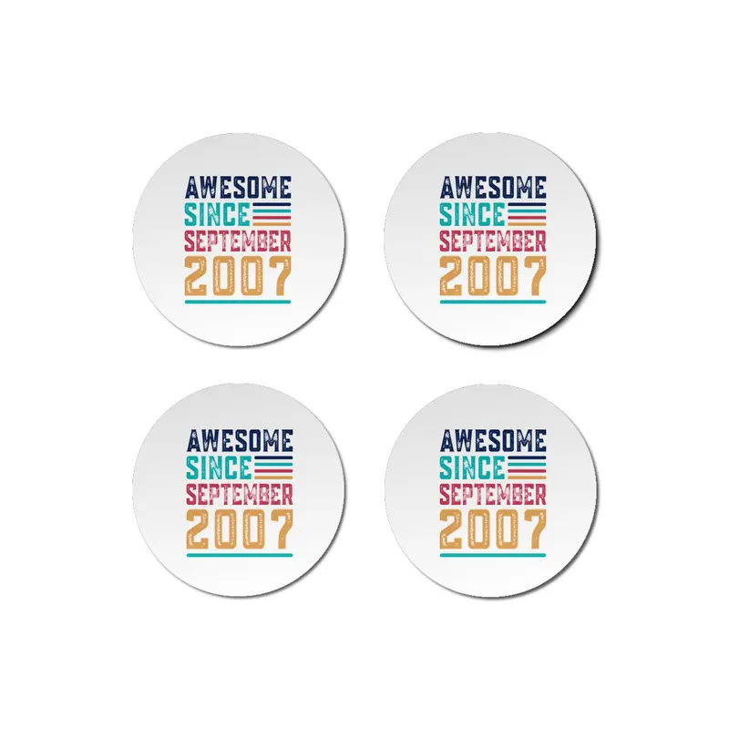Awesome Since September 2007 Bardak Altlığı